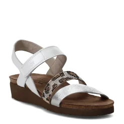 Clearance Naot Women's , Krista Sandal White Silver