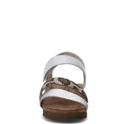Hot Naot Women's , Krista Sandal White Silver