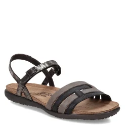 New Naot Women's , Lucy Sandal Black Gray
