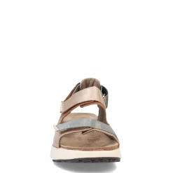 New Naot Women's , Odyssey Sandal Tan/Grey/Ivory