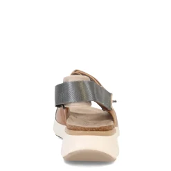 New Naot Women's , Odyssey Sandal Tan/Grey/Ivory