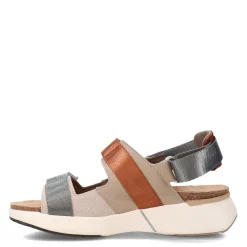 Online Naot Women's , Odyssey Sandal Beige/Grey/Brown
