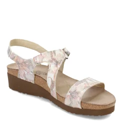 Outlet Naot Women's , Pamela Sandal Off White Floral
