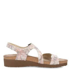 Outlet Naot Women's , Pamela Sandal Off White Floral