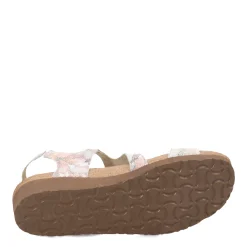 Outlet Naot Women's , Pamela Sandal Off White Floral