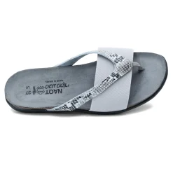 Hot Naot Women's , Penelope Sandal Grey Snake Print