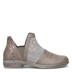 Naot Women's , Rivotra Bootie Gray/Foggy Gray/Silver