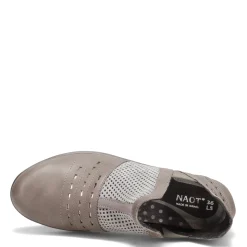 Naot Women's , Rivotra Bootie Gray/Foggy Gray/Silver