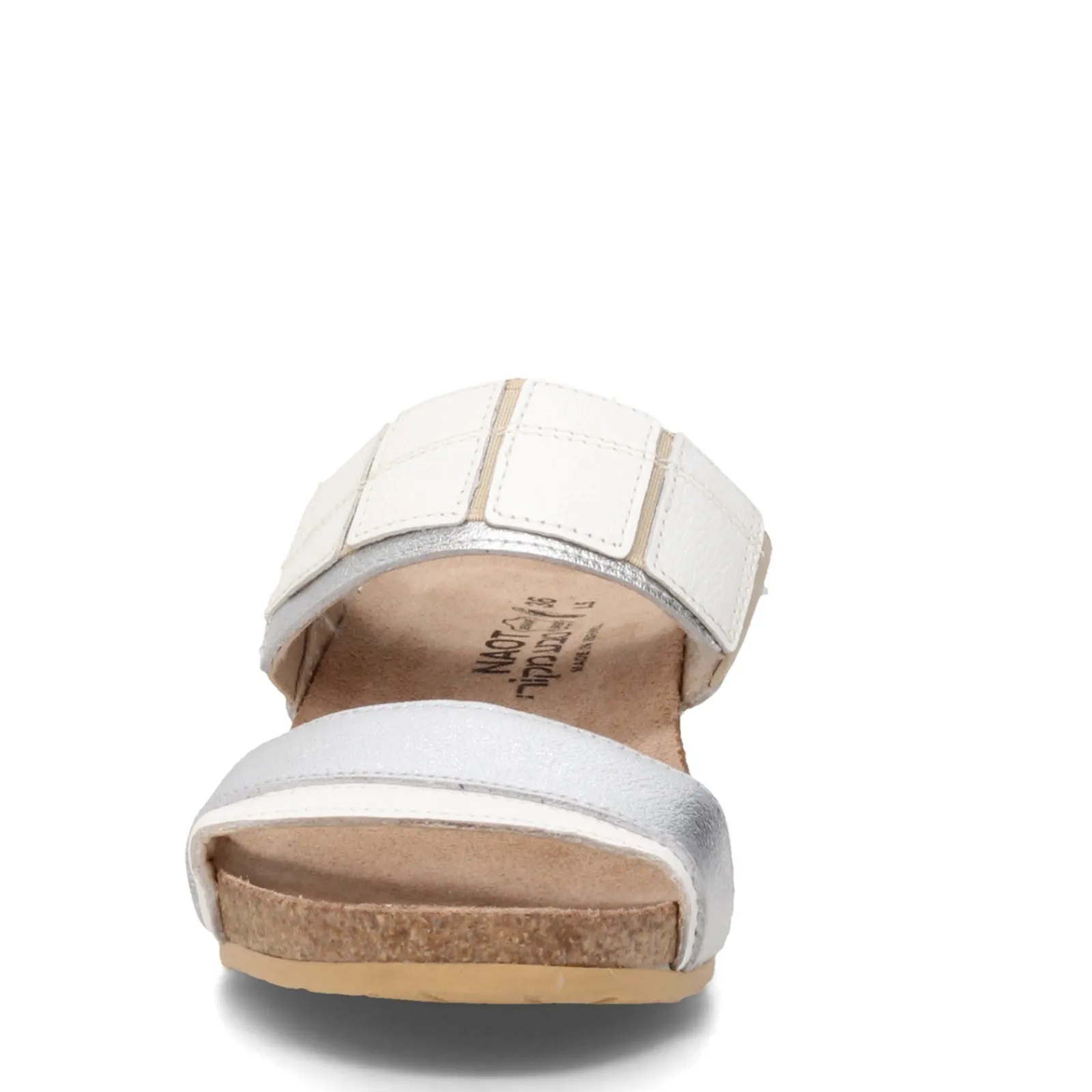 Best Naot Women's , Royalty Sandal White / Silver