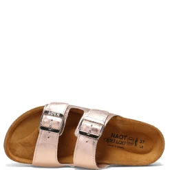 Discount Naot Women's , Santa Barbara Slide Sandal Rose Gold