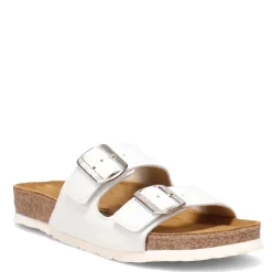 Outlet Naot Women's , Santa Barbara Slide Sandal White Leather