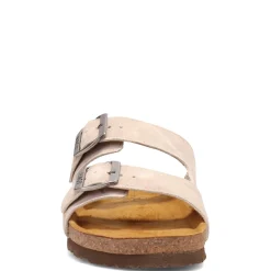 Outlet Naot Women's , Santa Barbara Slide Sandal Sand Suede