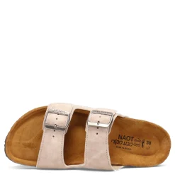 Outlet Naot Women's , Santa Barbara Slide Sandal Sand Suede