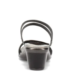 New Naot Women's , Temper Sandal Onyx Metallic