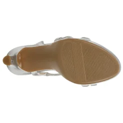 Naturalizer Women's , Brenta Strappy Sandal Silver