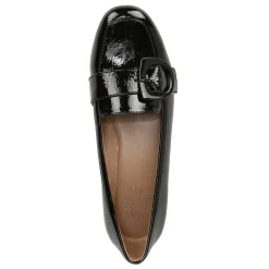 New Naturalizer Women's , Kayden Moc Slip-On Black Patent