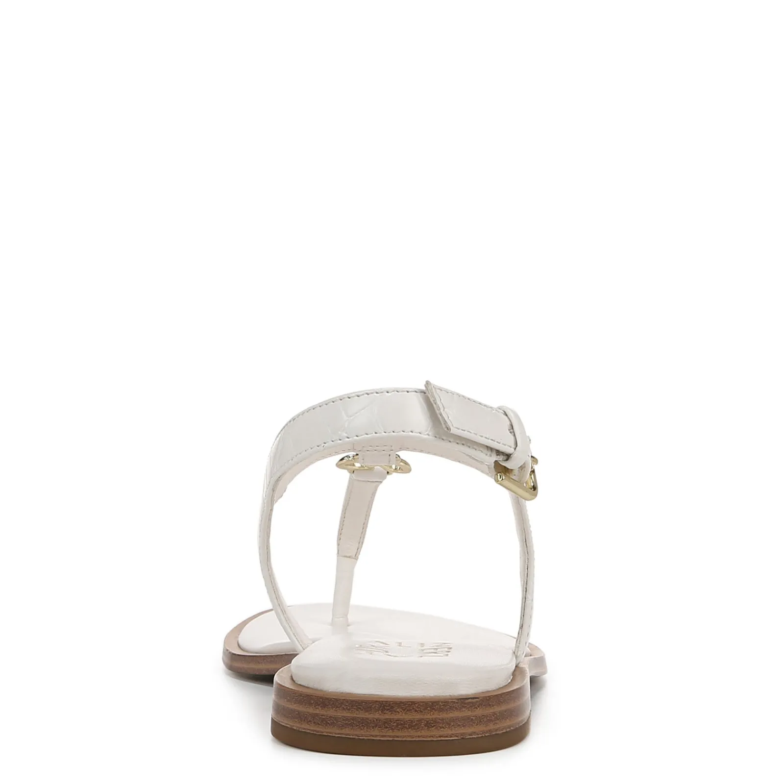 Best Naturalizer Women's , Lizzi Sandal Warm White Faux Croco Leather