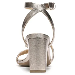 Online Naturalizer Women's , Rizzo Sandal Warm Silver