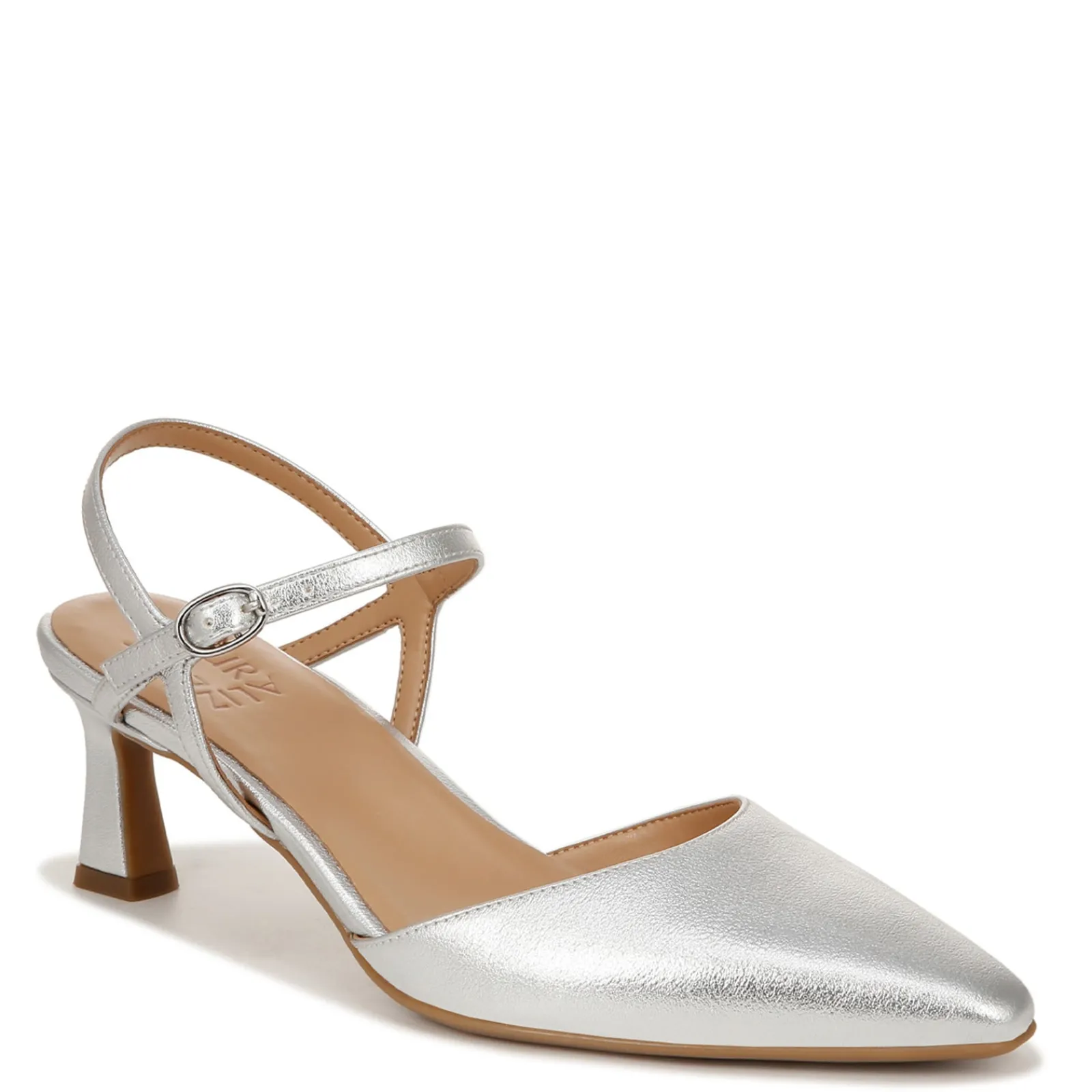 Clearance Naturalizer Women's , Tara Pump Silver Faux Leather