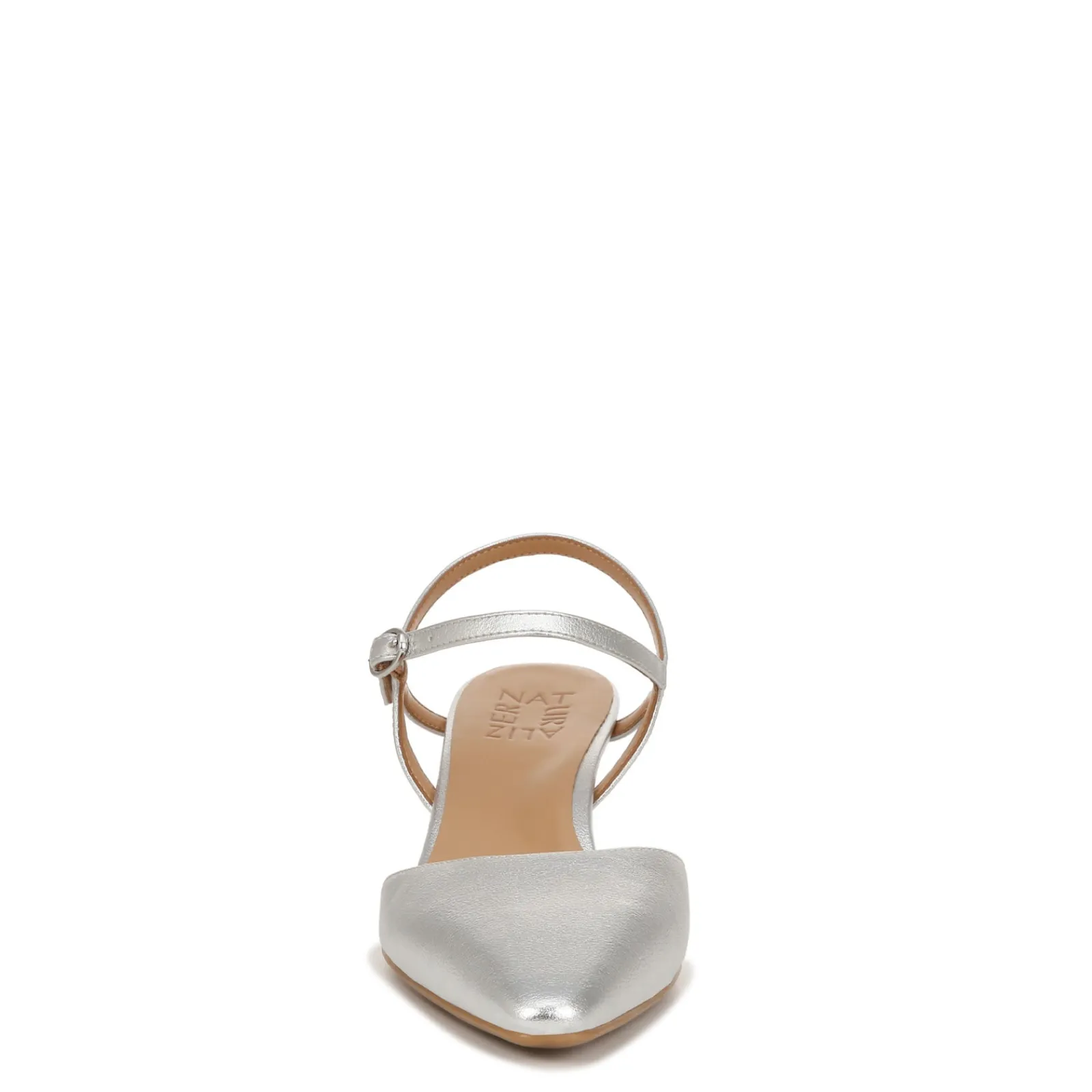 Clearance Naturalizer Women's , Tara Pump Silver Faux Leather