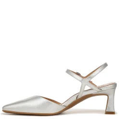 Clearance Naturalizer Women's , Tara Pump Silver Faux Leather