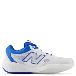 New Balance Women's , 996 FuelCell Pickleball Shoe White/ Bright Blue