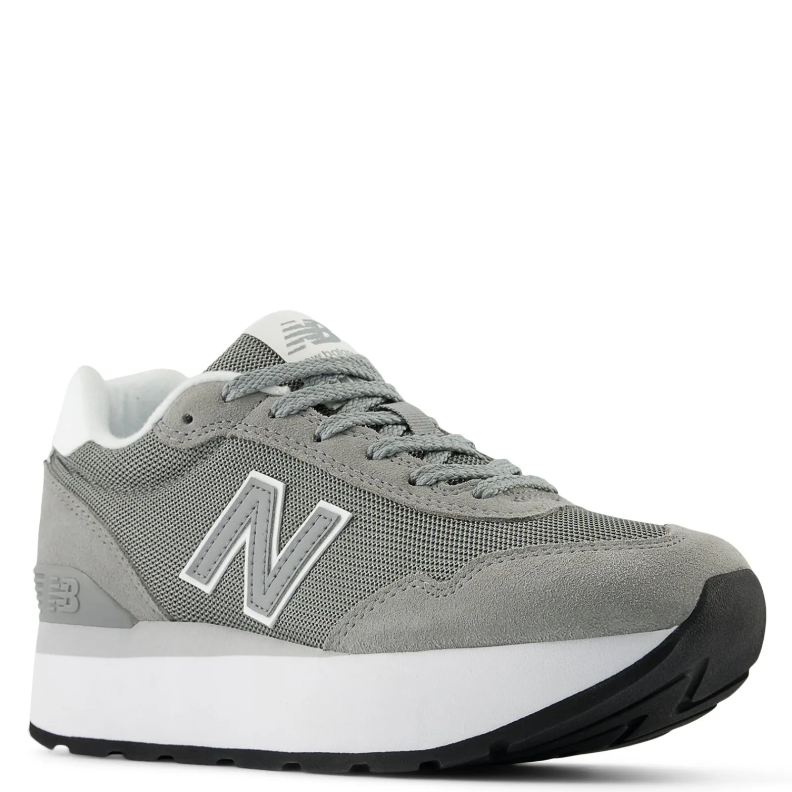 Clearance New Balance Women's , 515H Platform Sneaker Grey/White