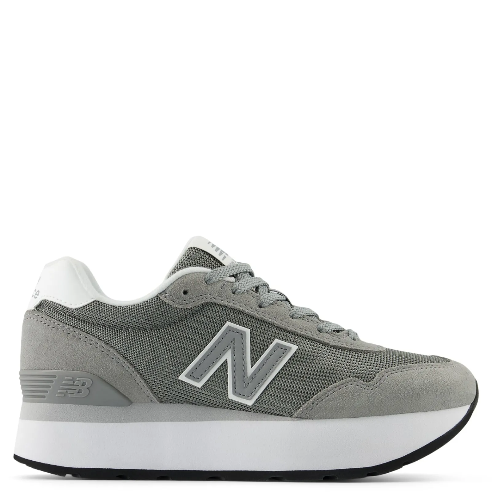 Clearance New Balance Women's , 515H Platform Sneaker Grey/White