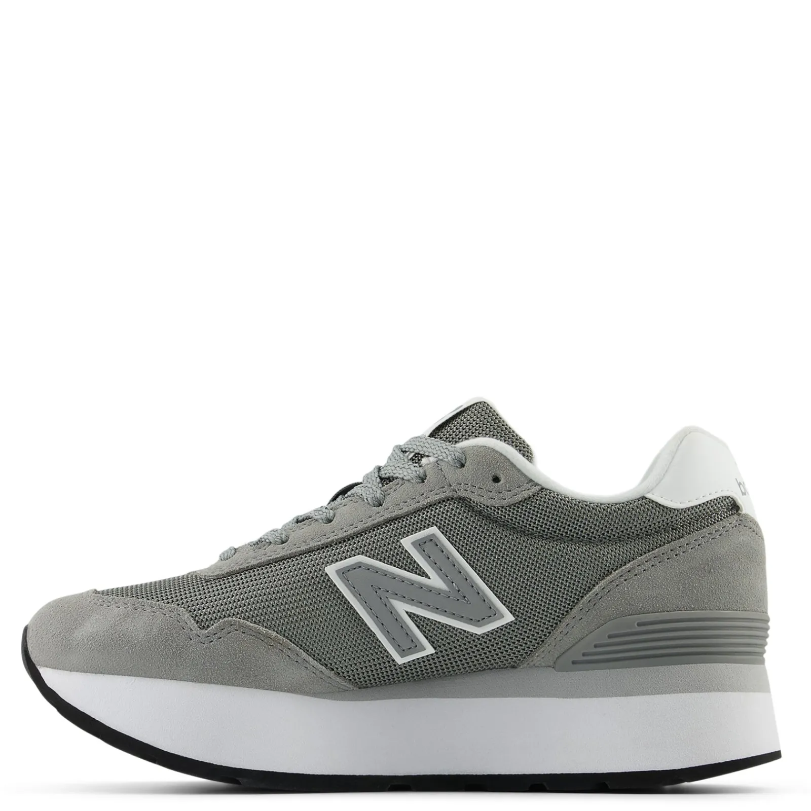 Clearance New Balance Women's , 515H Platform Sneaker Grey/White