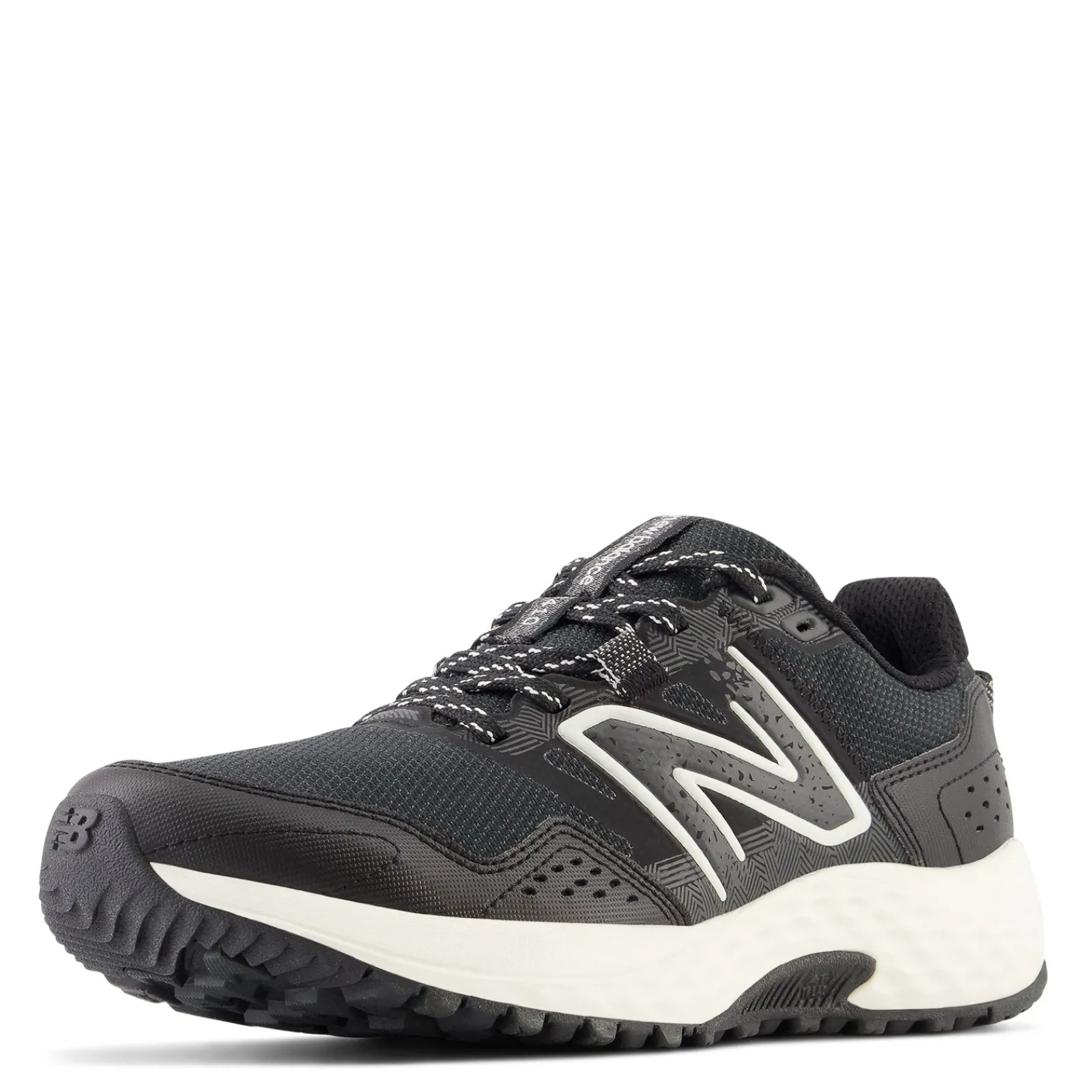 Discount New Balance Women's , WT410V8 Trail Running Shoe Blacktop / Seasalt