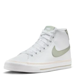 Nike Women's , Court Legacy Mid Next Nature Sneaker White/Jade Horizon-Phantom