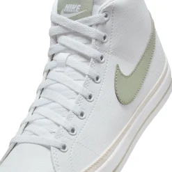 Nike Women's , Court Legacy Mid Next Nature Sneaker White/Jade Horizon-Phantom