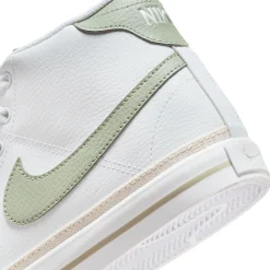 Nike Women's , Court Legacy Mid Next Nature Sneaker White/Jade Horizon-Phantom