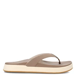 New OluKai Women's , Nu'a Pi'o Sandal Taupe