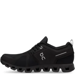 ON Running Women's , Cloud 5 Waterproof Running Shoe All Black