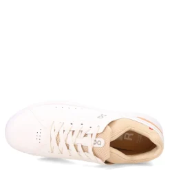 Hot ON Running Women's , The Roger Advantage Tennis Shoe White/Savannah
