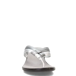 New Onex Women's , Melba Sandal Pewter Silver Metallic Mix
