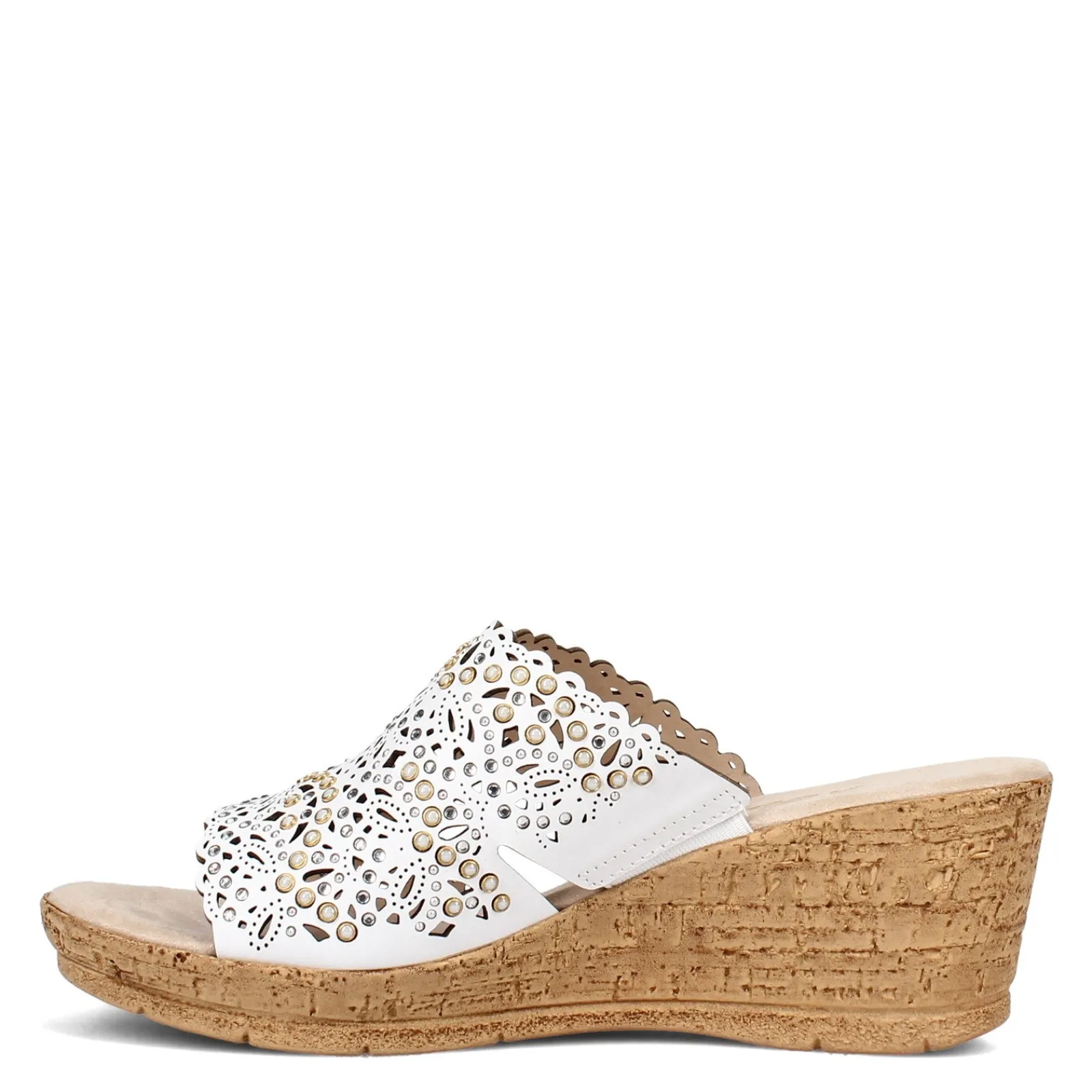 New Onex Women's , Theresa Sandal White