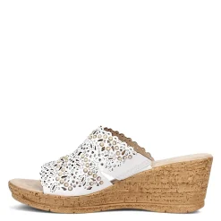 New Onex Women's , Theresa Sandal White