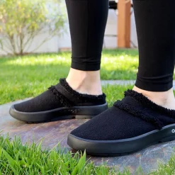 Hot OOFOS Women's , OOcoozie Mule Black