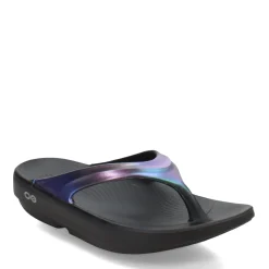 New OOFOS Women's , OOlala Luxe Sandal Midnight Spectre