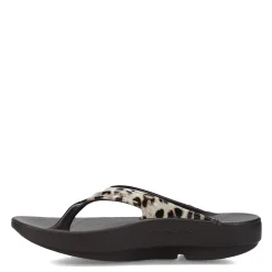 Outlet OOFOS Women's , OOlala Sandal Cheetah