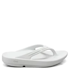 New OOFOS Women's , Oolala Sandal White