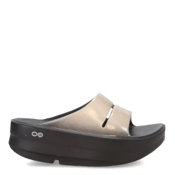 Sale OOFOS Women's , OOmega OOahh Luxe Sandal Latte