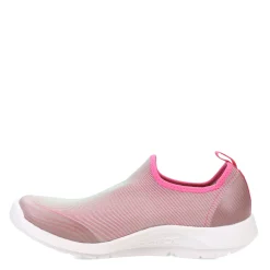 Discount OOFOS Women's , OOmg Sport Sneaker White / Fuchsia