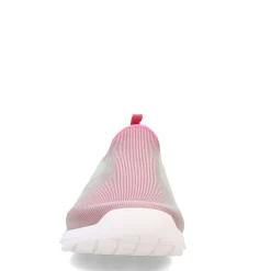 Discount OOFOS Women's , OOmg Sport Sneaker White / Fuchsia