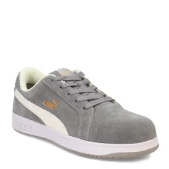 Puma Safety Women's Puma, Iconic Low SD CT Work Shoe Gray