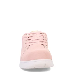 Clearance Puma Safety Women's Puma, Iconic Suede Low Work Shoe Pink