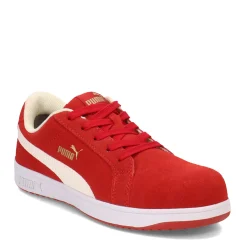 Puma Safety Women's Puma, Iconic Suede Low Work Shoe Red
