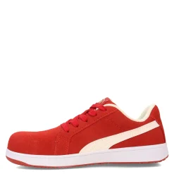 Puma Safety Women's Puma, Iconic Suede Low Work Shoe Red